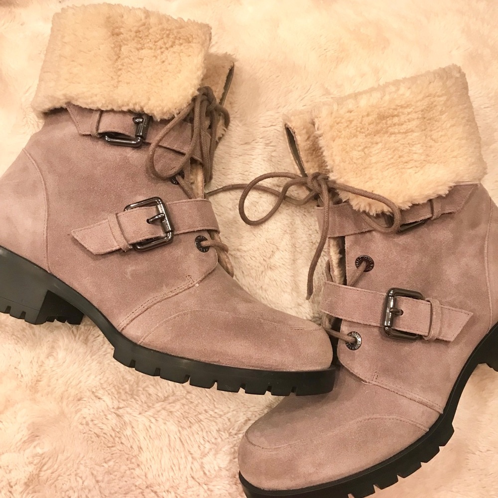 Never worn! Karl Lagerfeld Belda boots